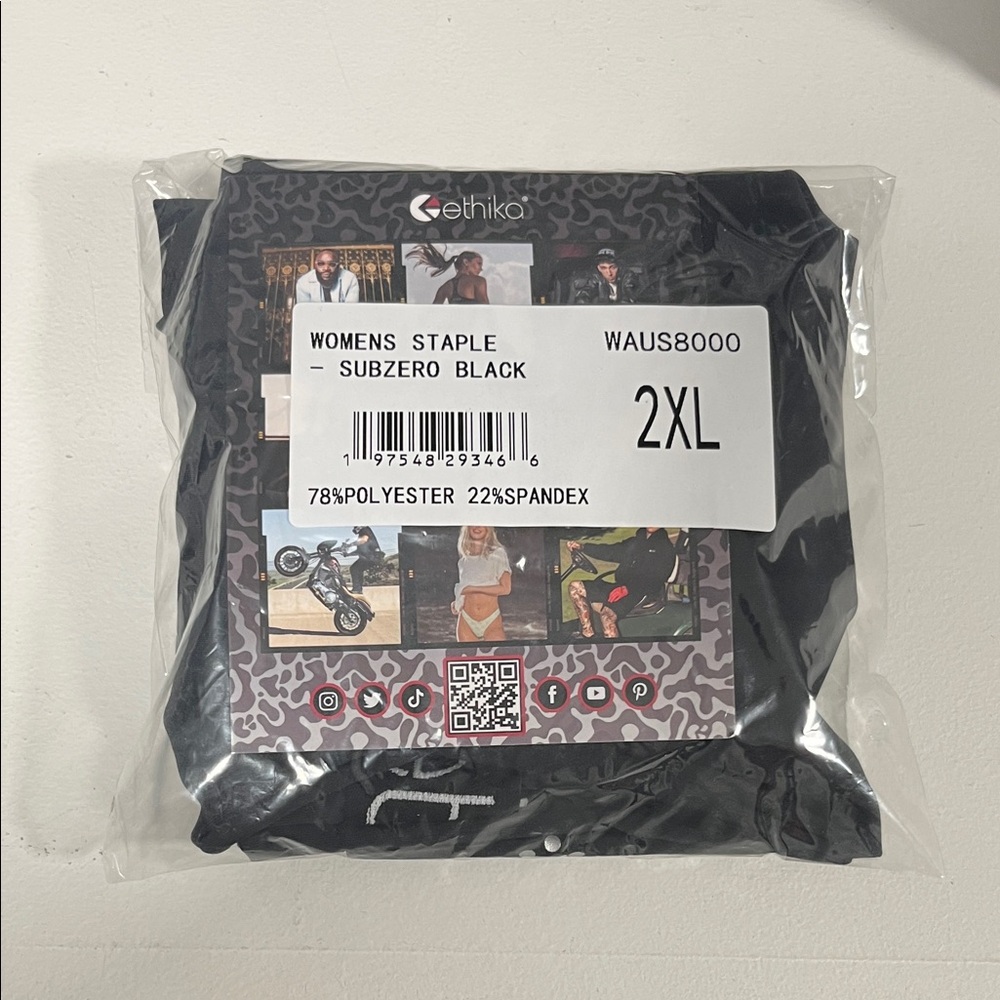 ethika Black Womens Staple Briefs - 2XL